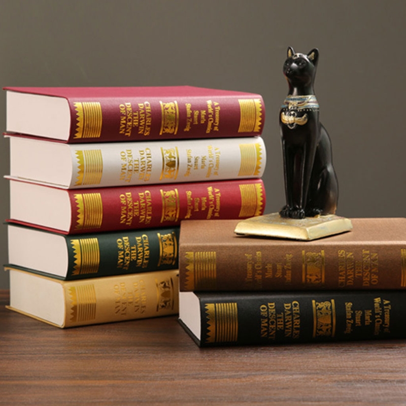 Interior Design Book - สําหรับ Creative ยุโรปสไตล์ Retro Faux Book