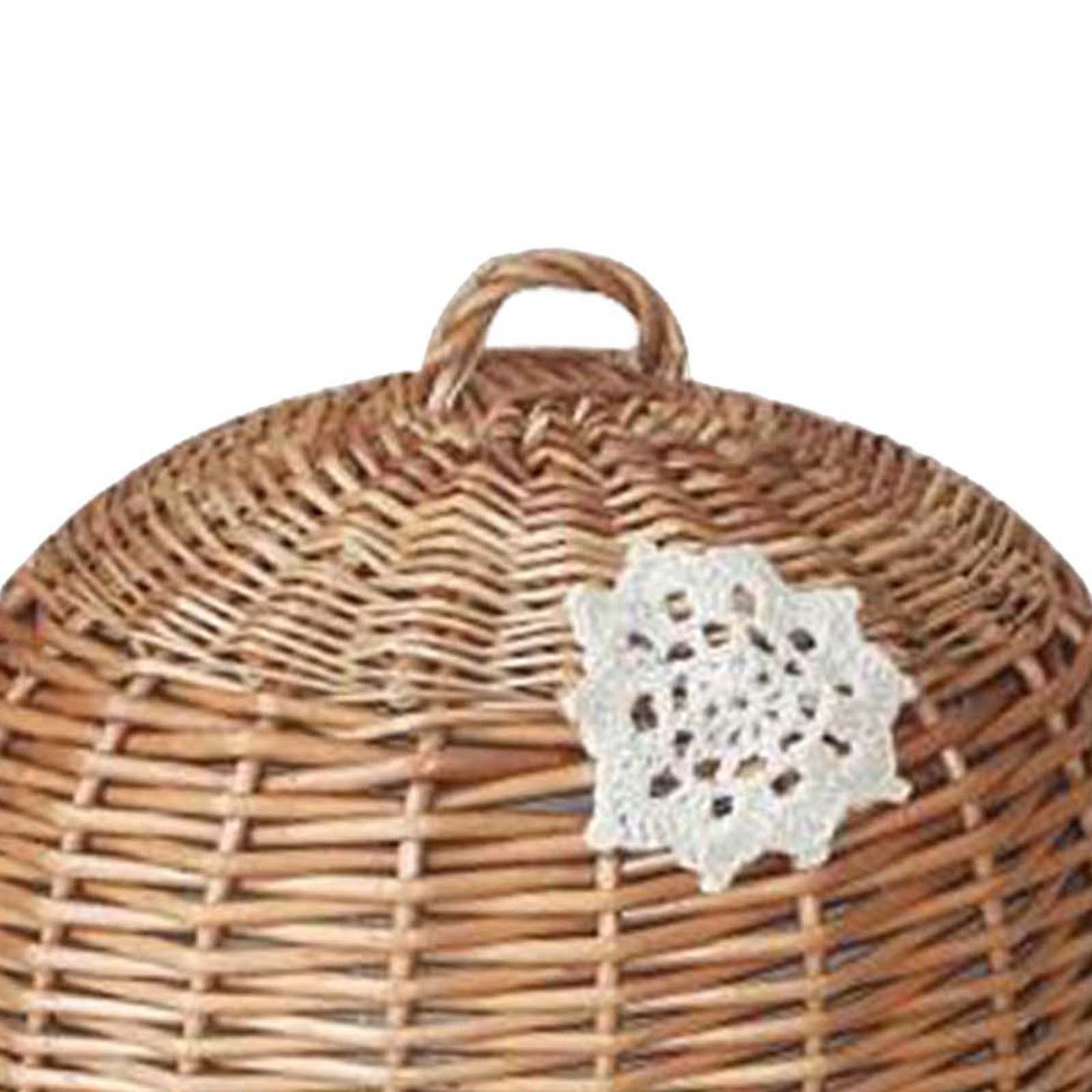 ฝาครอบอาหารและถาดเสิร์ฟหวายสาน - Rattan Tray Handle บทวิจารณ์และราคา