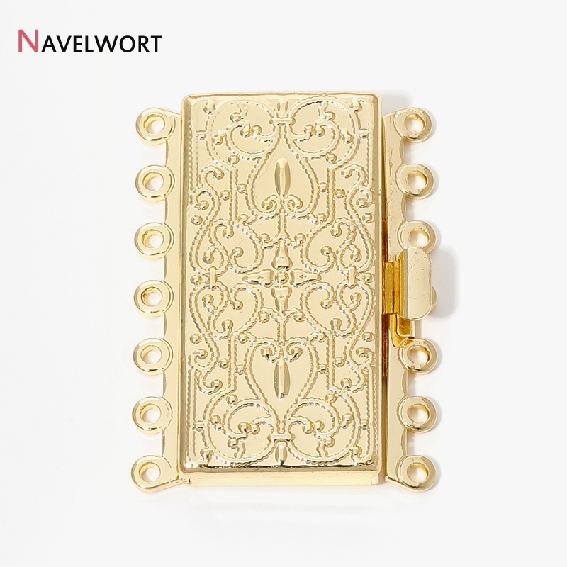 ตัวล็อคแบบกล่องลายเส้นโลหะทองเ - Antique Brass Hook บทวิจารณ์และราคา
