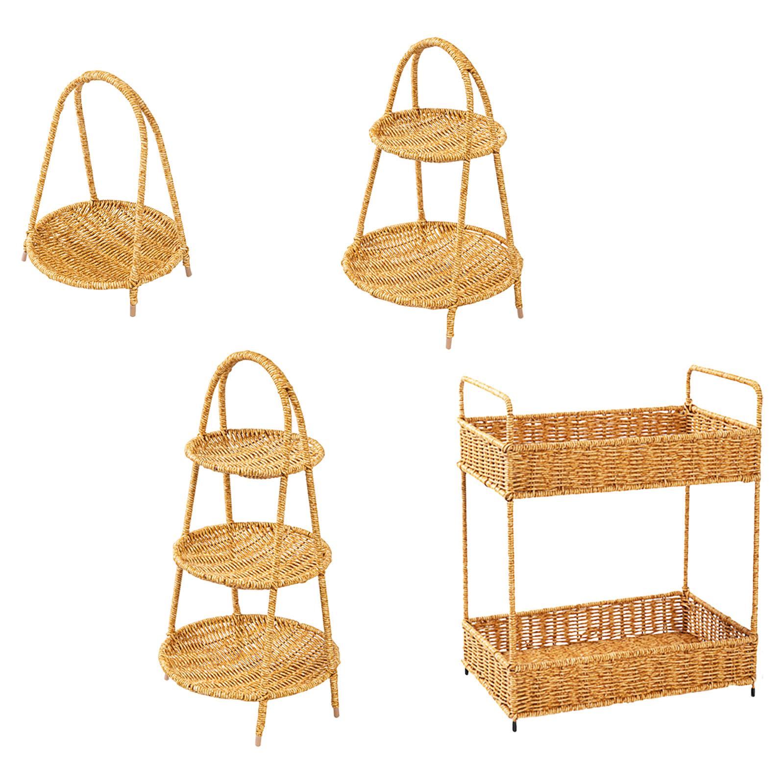 ถาดเสิร์ฟหวายพร้อมหูจับ ถาดใส่ - Rattan Tray Handle บทวิจารณ์และราคา