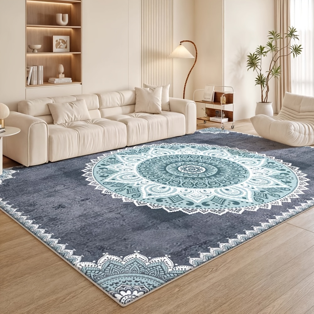 พรมปูพื้นลายเฟิร์นปาล์มสดใส แร - Interior Design Deck บทวิจารณ์และราคา