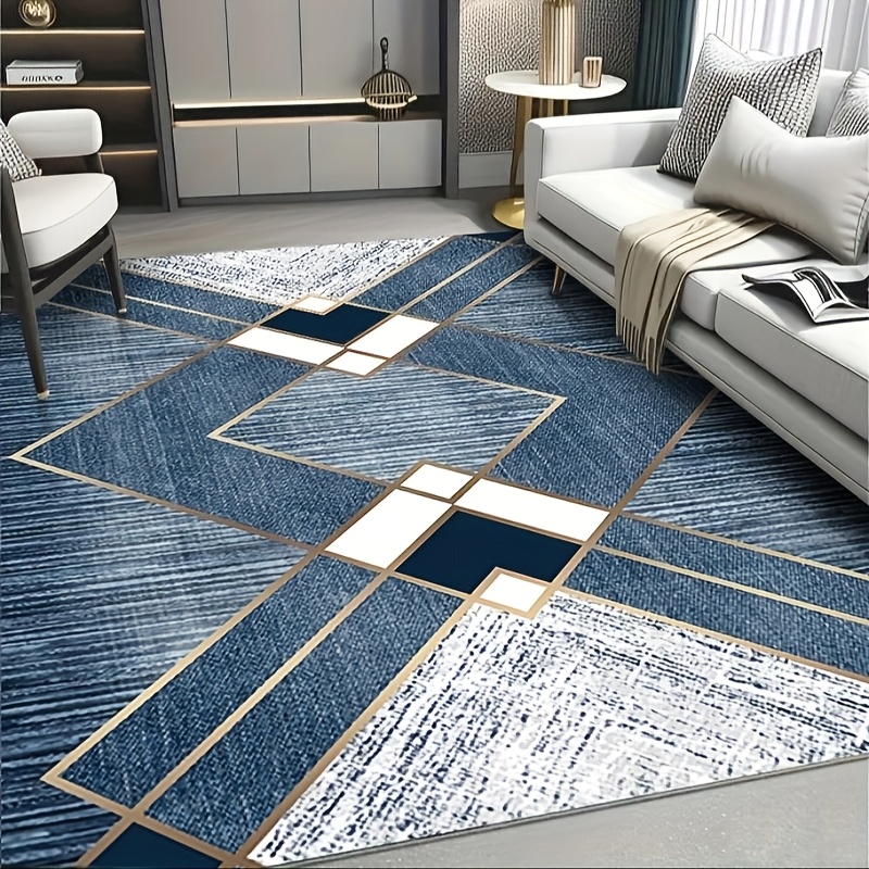 พรมปูพื้นลายตารางสีสันร่วมสมัย - Interior Design Deck บทวิจารณ์และราคา