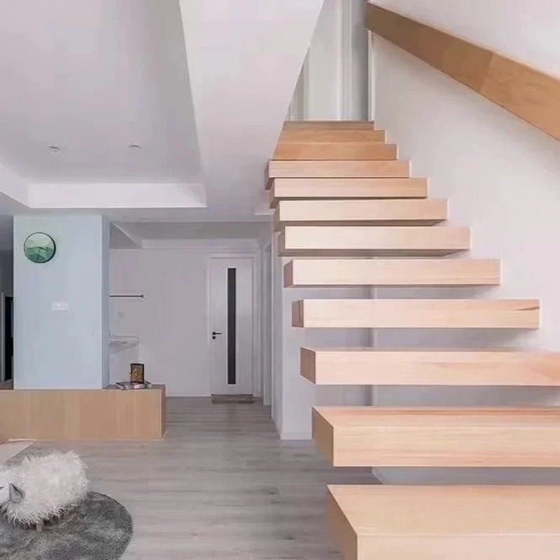 บันไดลอยตัวแบบกำหนดเอง บันไดภา - Interior Designer บทวิจารณ์และราคา