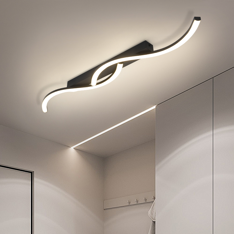 โมเดิร์น Minimalist สีดําโคมไฟ - Interior Design Elements บทวิจารณ์และราคา