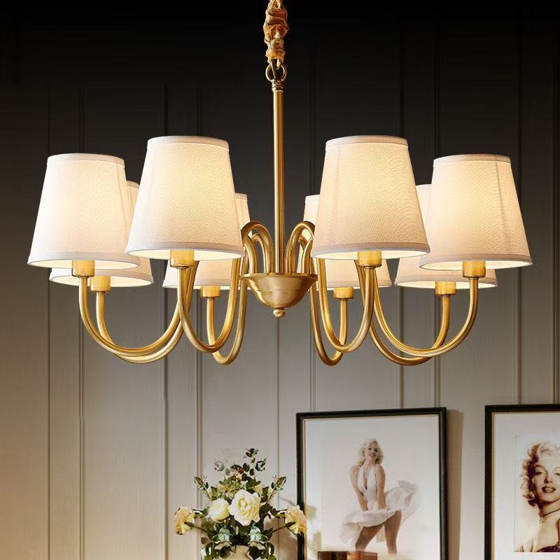 ทองแดงโคมระย้าสําหรับห้องนั่งเ - Interior Design Gold บทวิจารณ์และราคา