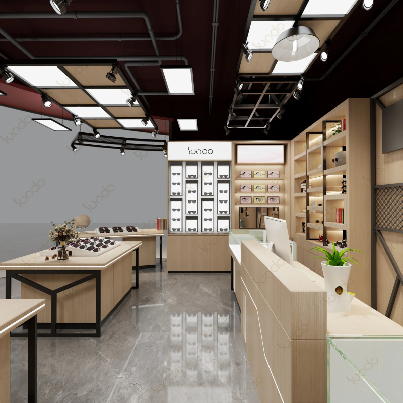 ออกแบบตกแต่งภายในร้านแว่นตา เฟ - Interior Designer บทวิจารณ์และราคา