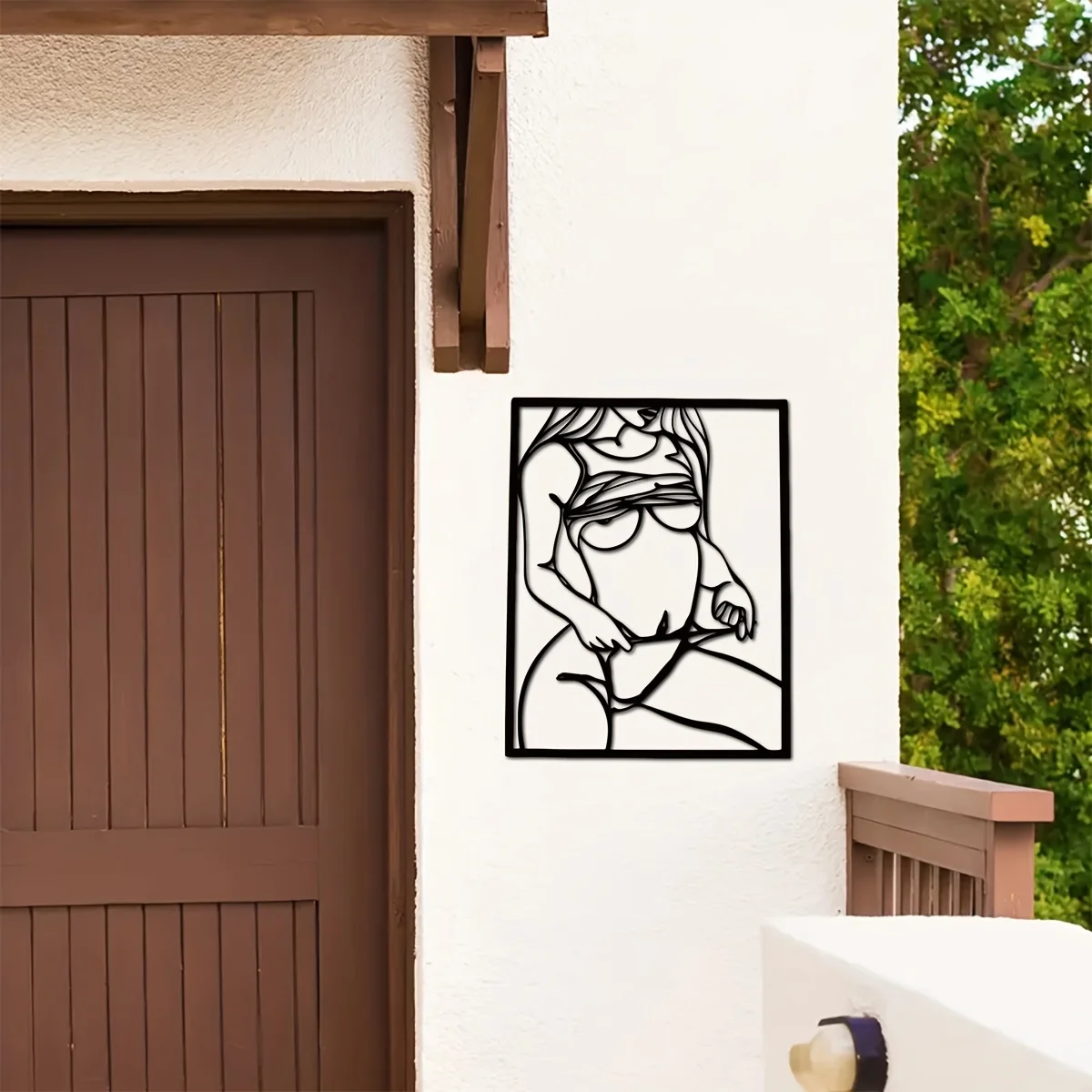 งานศิลปะติดผนังโลหะ 1 ชิ้น, รู - Interior Design Modern บทวิจารณ์และราคา