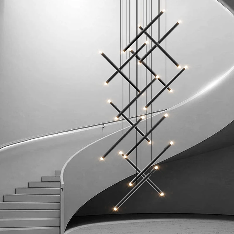 โคมไฟระย้า LED โมเดิร์น โคมไฟร - Interior Design Deck บทวิจารณ์และราคา