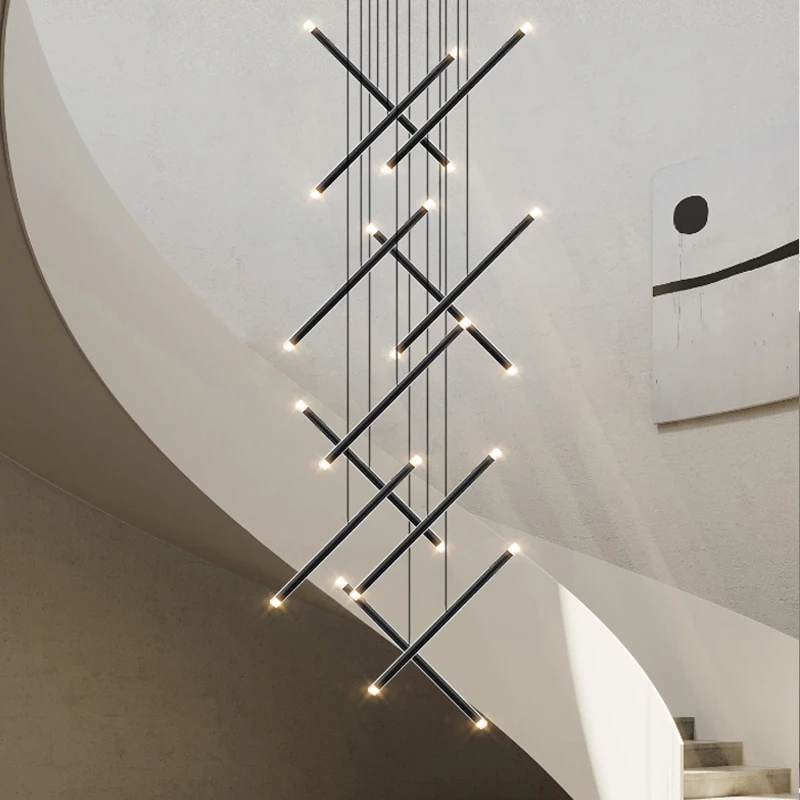 โคมไฟระย้า LED โมเดิร์น โคมไฟร - Interior Design Deck บทวิจารณ์และราคา
