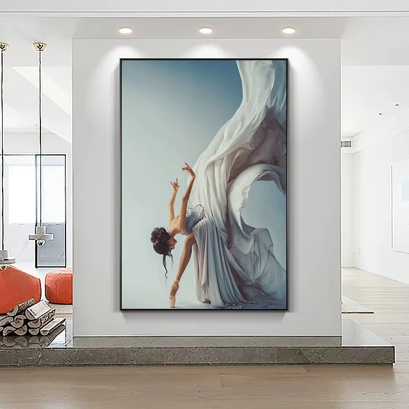 โมเดิร์นสาวเต้นรําบัลเล่ต์ภาพว - Interior Design Modern บทวิจารณ์และราคา