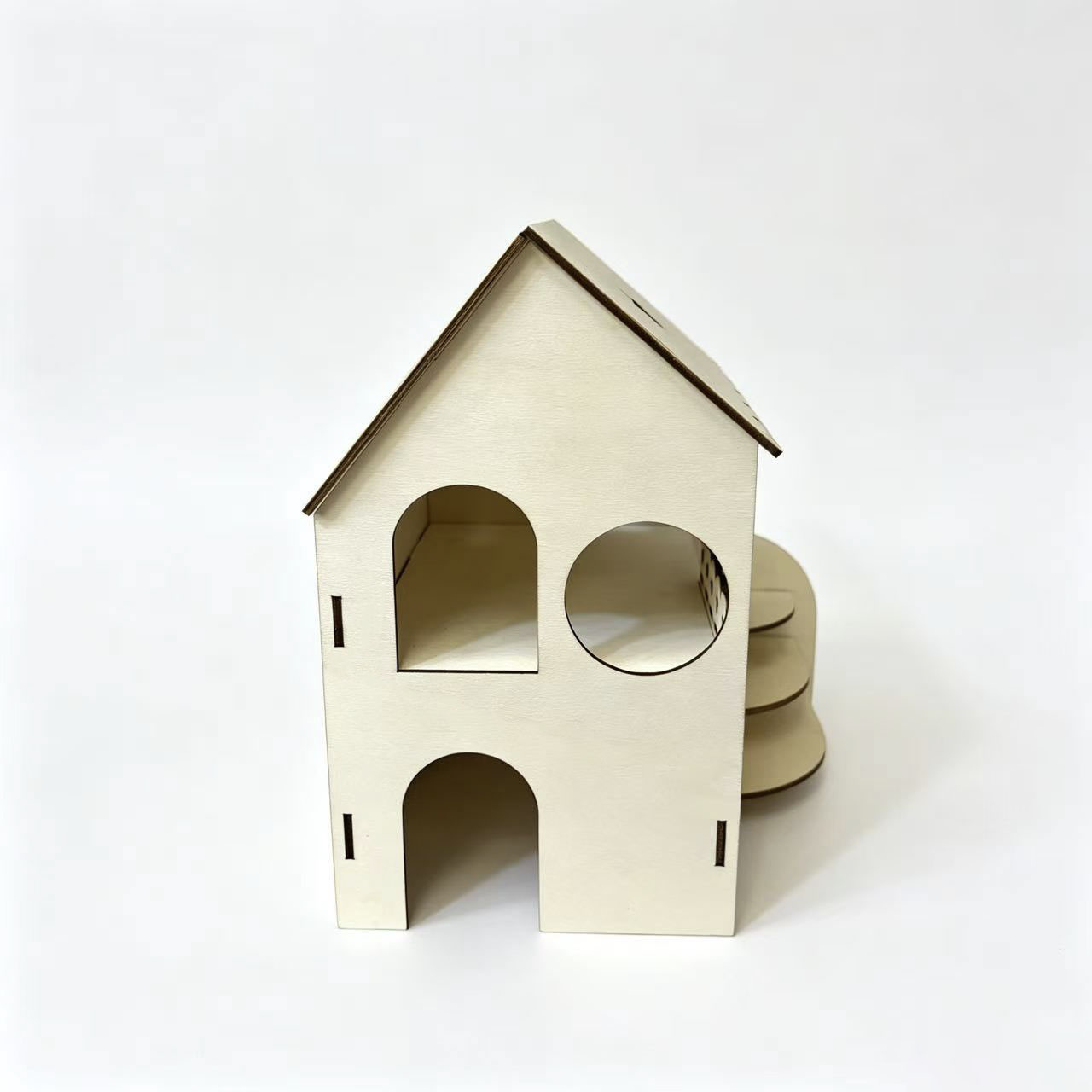 บ้านไม้สองชั้นสำหรับหนูแฮมสเตอ - Interior Design Gold บทวิจารณ์และราคา