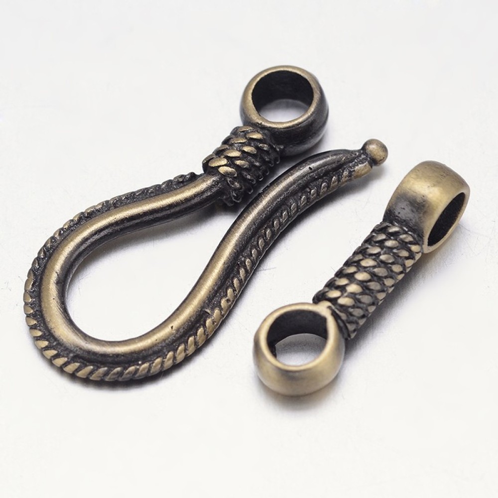 ชั้นวางชุบทองเหลืองตะขอและ S-H - Antique Brass Hook บทวิจารณ์และราคา