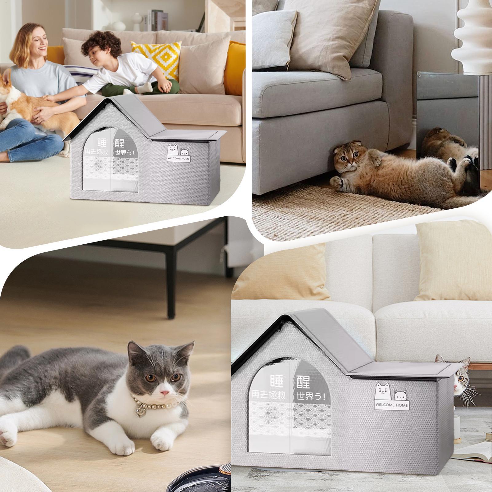 บ้านพักสัตว์เลี้ยงแบบพับได้พร้ - Interior Design Deck บทวิจารณ์และราคา
